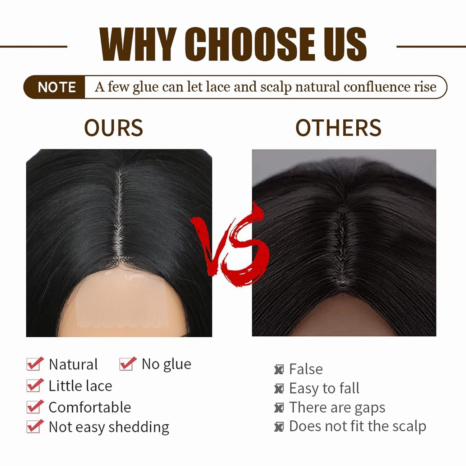 xccoco Long Wavy Wigs for Women Black Highlighted Wig Body Wave Synthetic Lace Wig 30inch Black Wig with Red Highlights Wig