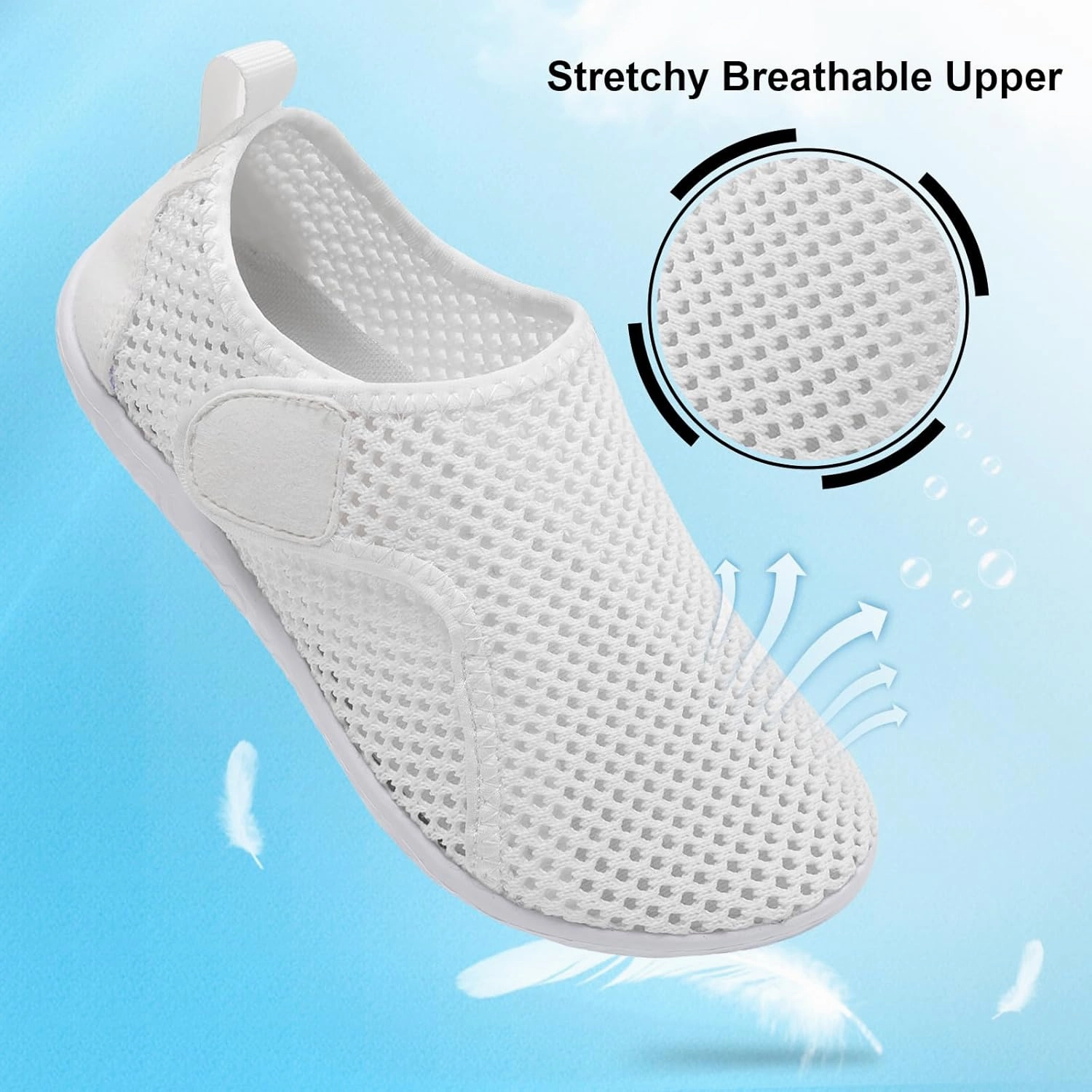 XIHALOOK Water Shoes for Women Men Quick Dry Lightweight Aqua Barefoot for Beach Swim Pool Surf Yoga Sports