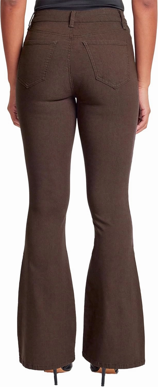 YMI Women's Hyperstretch Forever Color Flare Pants