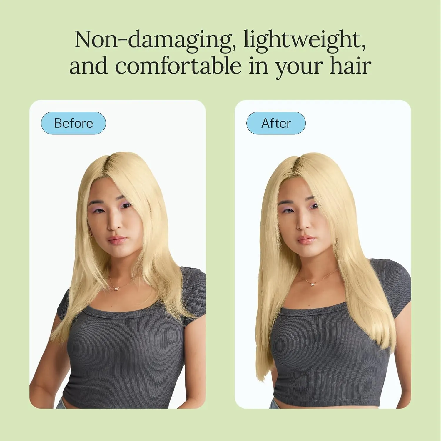 Zala Tape-In Human Remy Hair Extensions - Natural, Silky & Straight Discreet Tape in Extensions - Blend Easy into Natural Hair - 20 Piece Bundle, in Beachy Blonde (52g / 20 inch)