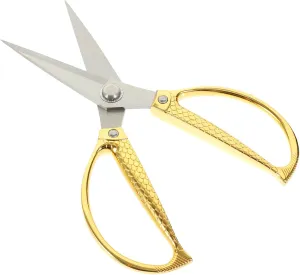 Zerodeko Stainless Steel Scissors Kitchen Shears Fish Pattern Safe and Easy to Use