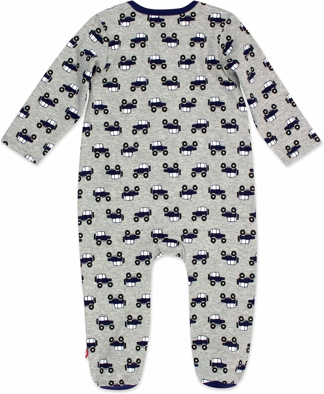 Zutano Baby Organic Cotton Footie Pajamas, Snap-Front Infant Pajamas