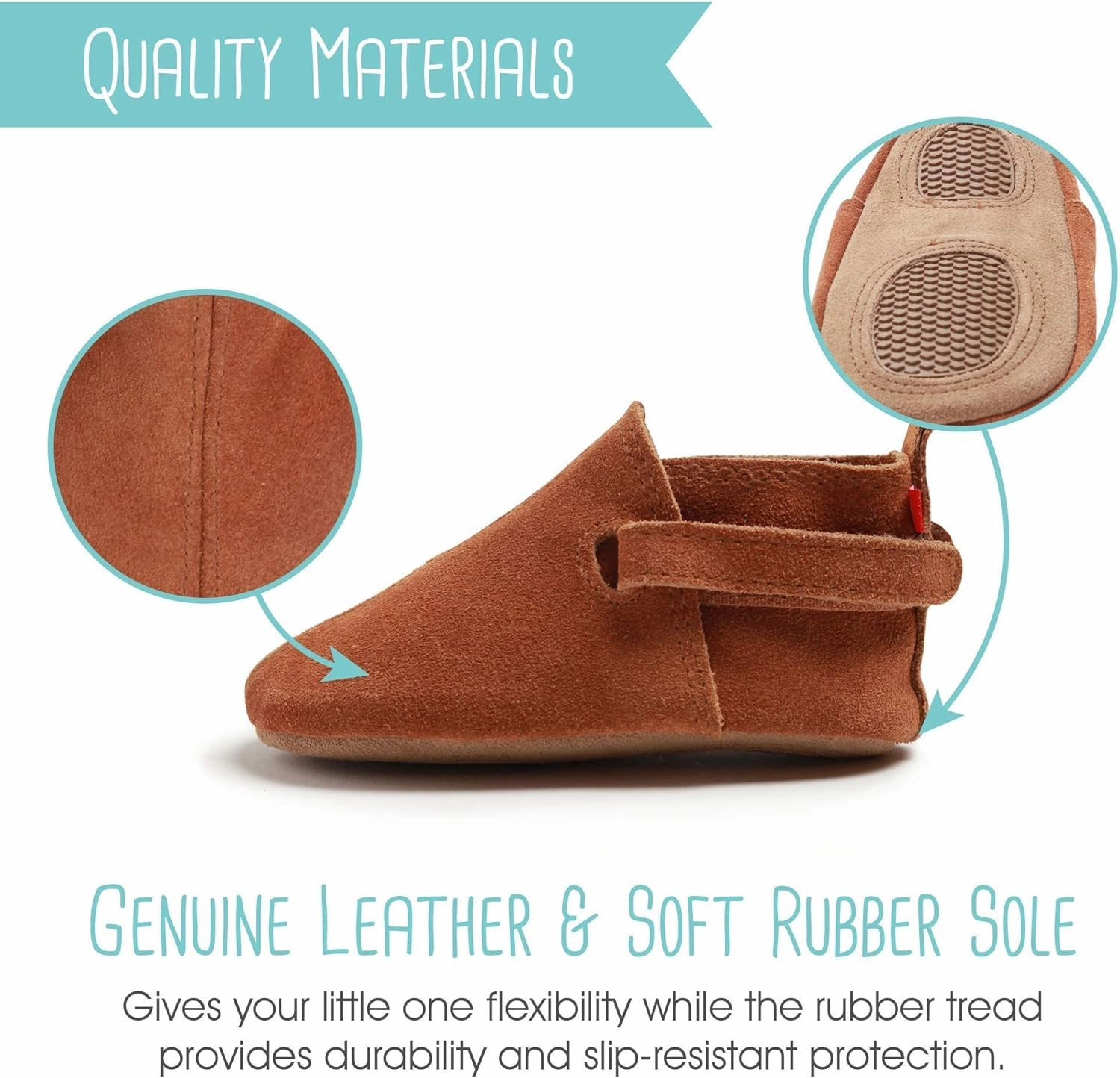 Zutano Unisex-Baby Leather Baby Shoes