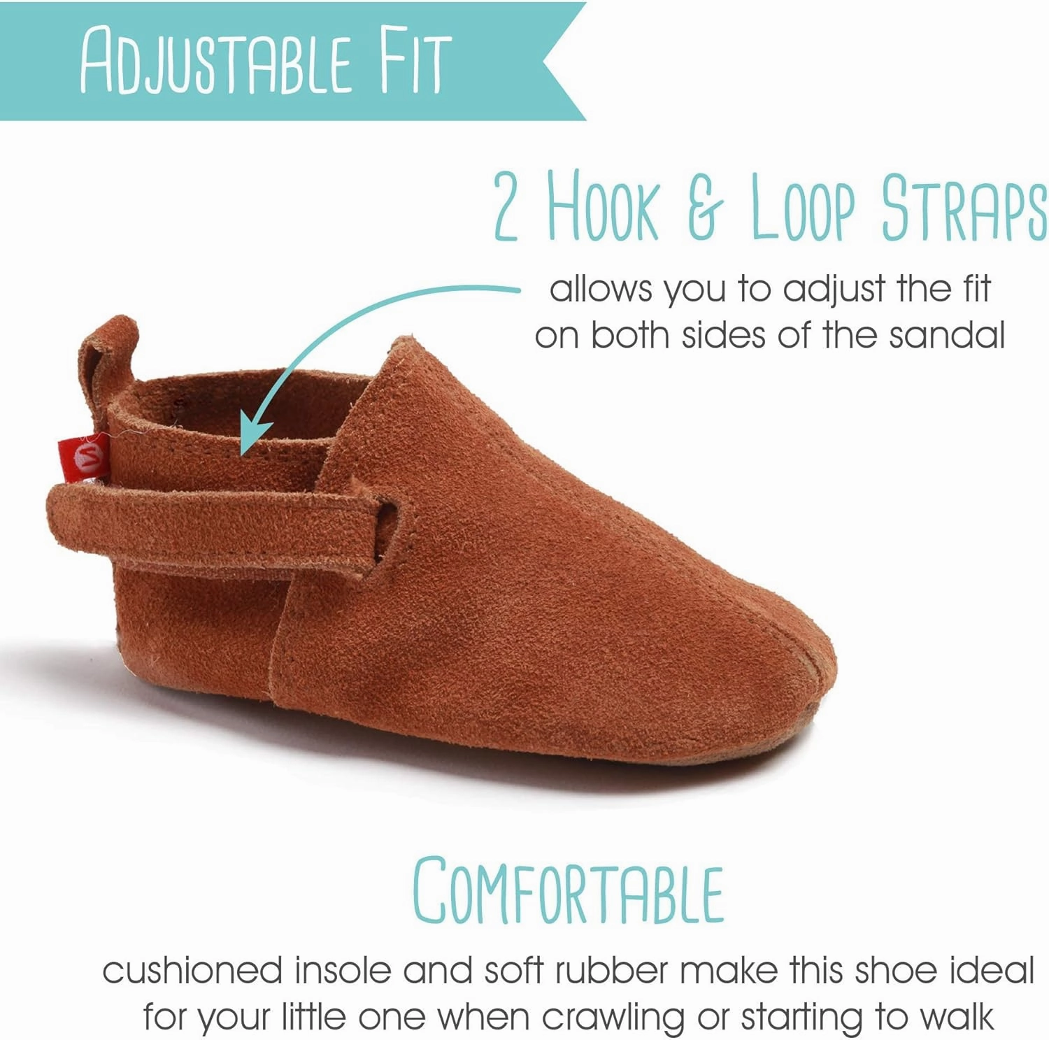 Zutano Unisex-Baby Leather Baby Shoes