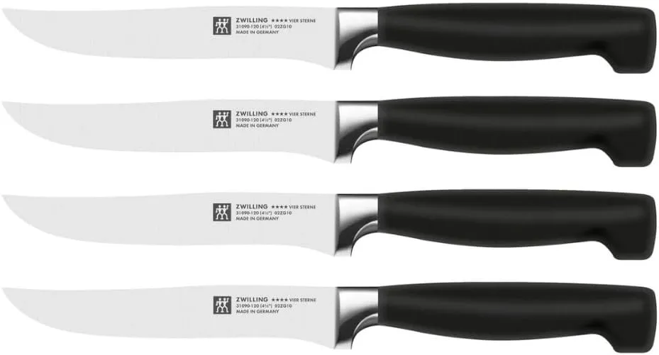 ZWILLING J.A. Henckels Four Star 4-pc Steak Knife Set